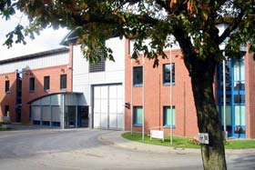 Eingangbereich der JVA Herford Eingangbereich der JVA Herford