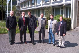 Foto der Delegation aus Lettland Foto der Delegation aus Lettland