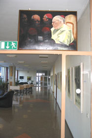 Foto der Ausstellungsräume Foto der Ausstellungsräume