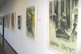Foto der Ausstellungsräume Foto der Ausstellungsräume