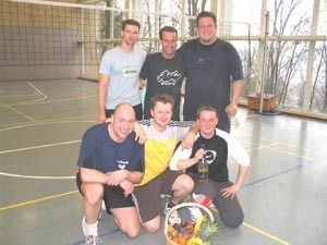 Gruppenfoto der Siegermannschaft