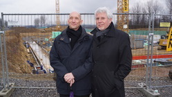 Foto der zukünftigen Hausherren - Herr Werner Heß und Herr Arnold Bendels Foto der zukünftigen Hausherren - Herr Werner Heß und Herr Arnold Bendels