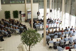 Blick auf die Anwärterinnen und Anwärter Blick auf die Anwärterinnen und Anwärter
