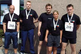 Teilnehmer des Düsseldorf Marathon